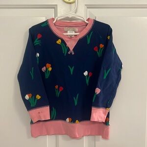 TBBC Flower sweatshirt 5t